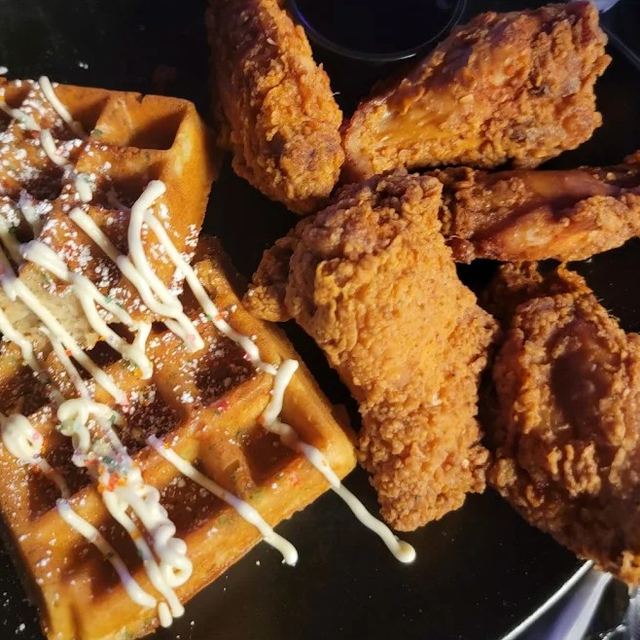 TLR Chicken & Waffles.