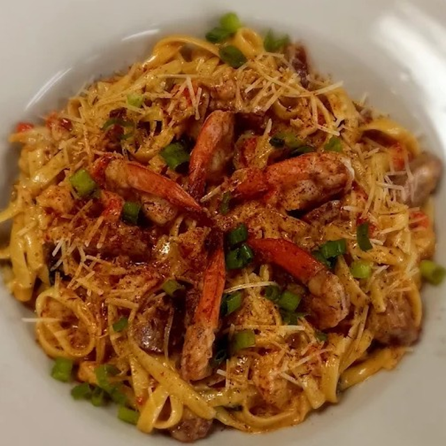 Shrimp Pasta.